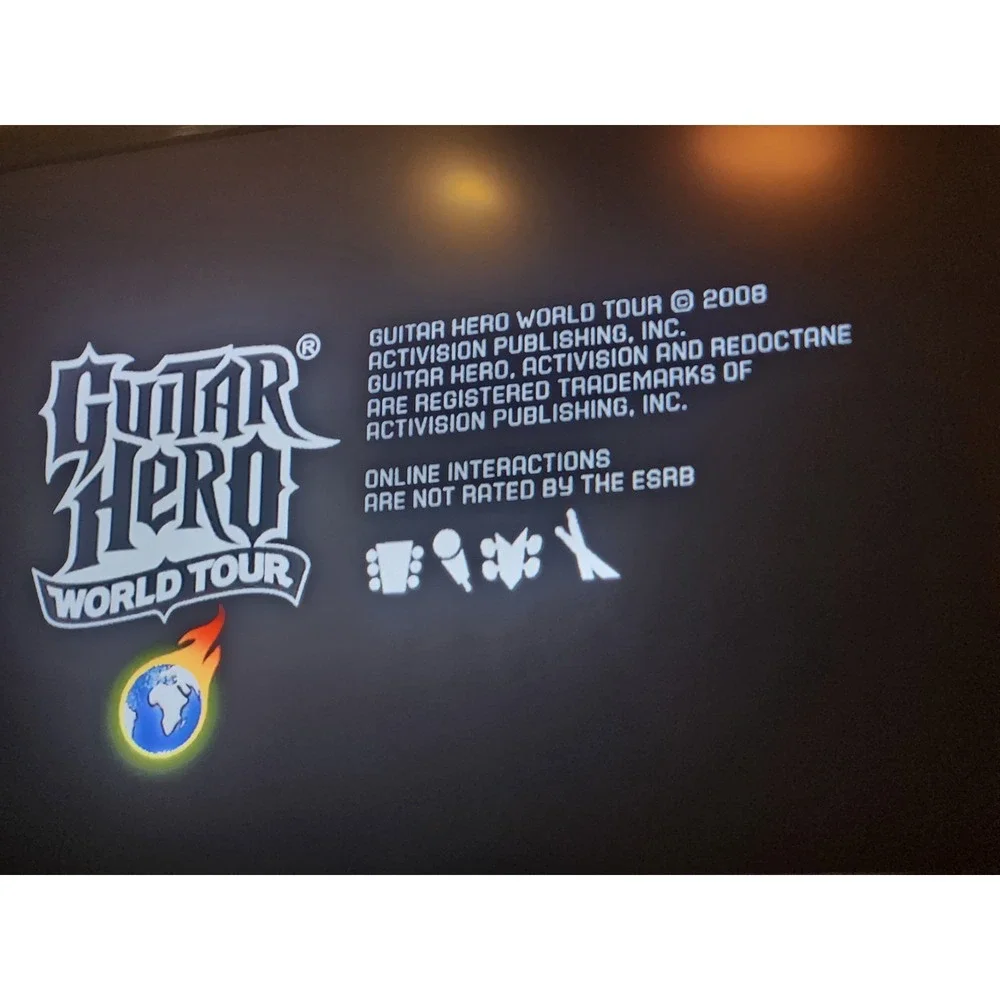 Guitar Hero World Tour PlayStation 3 PS3 Very Good No Manual